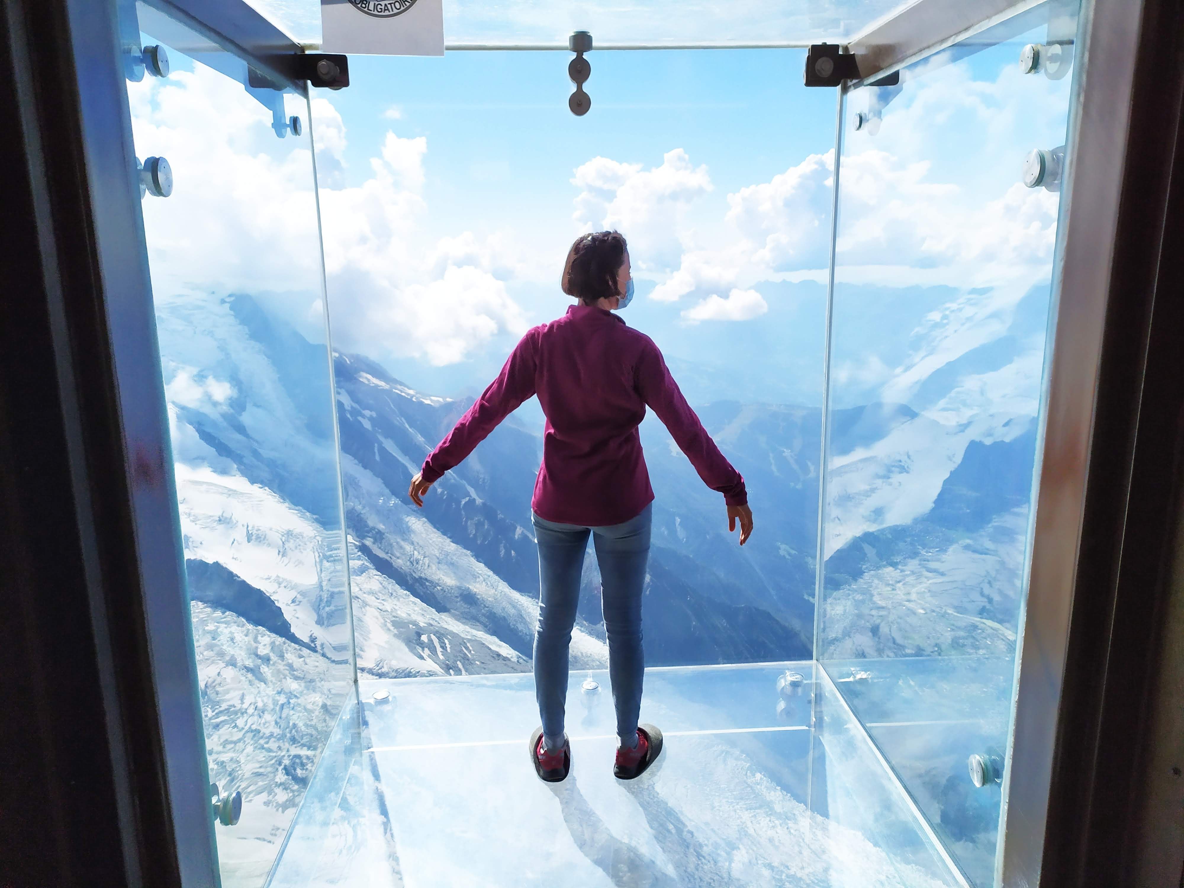 Sky walk Mont Blanc